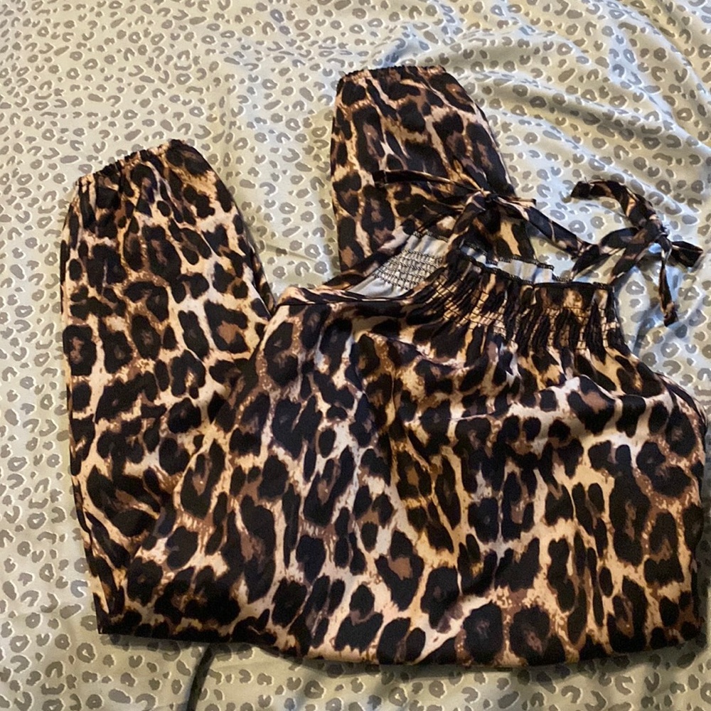 One piece kids pants romper